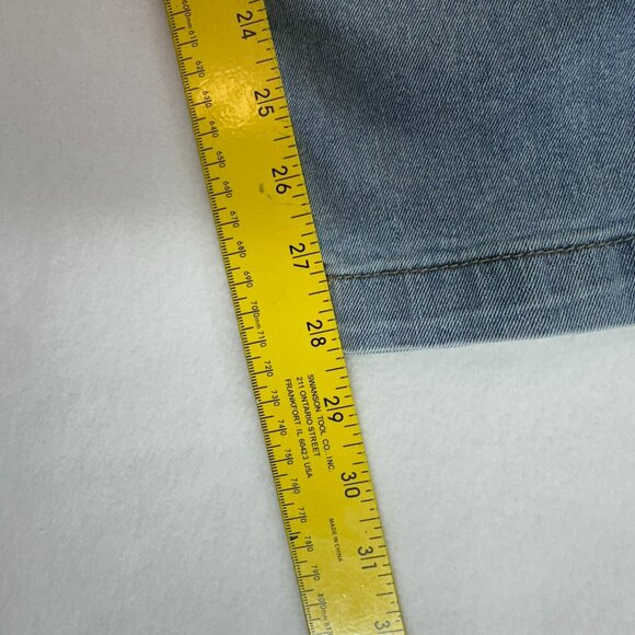 Gogo Jeans Skater Jean Collection Size 00/23 Light Wash Y2K Wide Leg Cargo Style - Picture 10 of 10